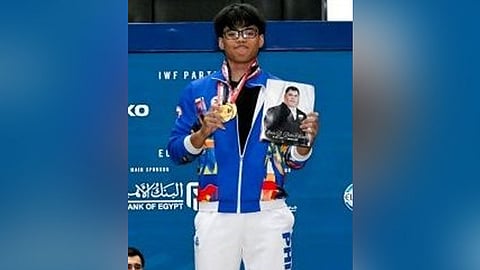 Delos Santos captures gold in IWF Jr. tilt