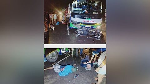 2 langyaw nag-motor nadumbolan; naangol