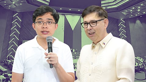 Leandro Leviste and Ralph Recto