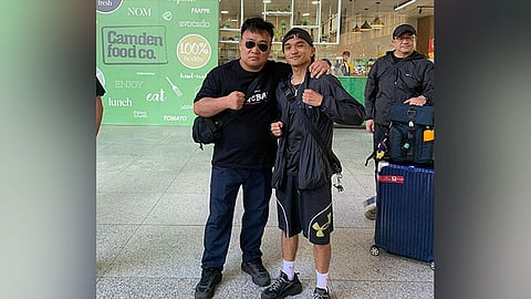 Abne’s Chinese opponent arrives in Cebu