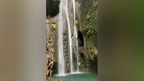 Binalayan hidden falls sa Samboan