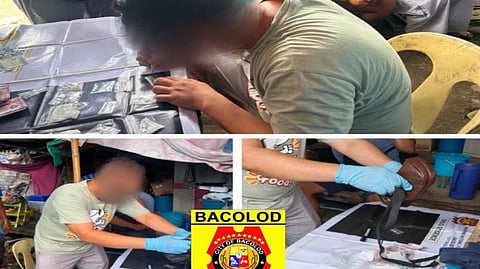 Over P1M shabu seized in Bacolod 