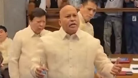 Bato dela Rosa appears in Senate after 6-month absence
