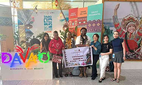 WARM WELCOME. A delegation from Port Moresby General Hospital receives a heartfelt welcome at the Francisco Bangoy International Airport (Davao International Airport) as they begin a 10-day observership at SPMC’s Children’s Cancer Institute in Davao City, an opportunity to witness firsthand how a once four-bed unit grew into a leading pediatric oncology center through resourcefulness, collaboration, and commitment to child-centered care.