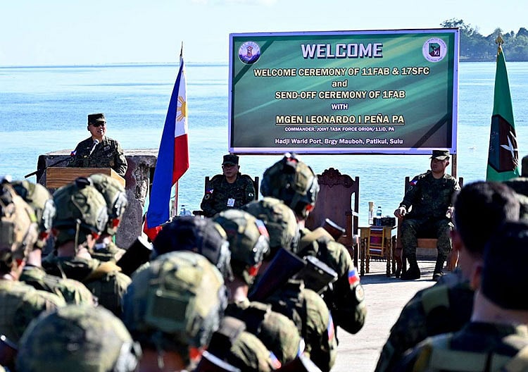 Artillery, Special Forces units deployed in Sulu