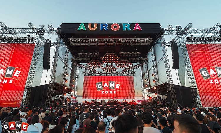 GameZone added flare and flavor to the Aurora Music Festival