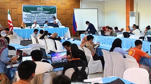 ZAMBOANGA. THE Ministry of Public Works in the Bangsamoro Autonomous Region in Muslim Mindanao (MPW-Barmm) convenes last week the division chiefs and district engineering focal persons for an orientation and planning workshop as the agency is rolling out an upgraded version of the Expanded Bangsamoro Advanced Road Mapping and Management (E-Barmm) system to improve the monitoring, planning, and transparency of infrastructure projects. (SunStar Zamboanga)