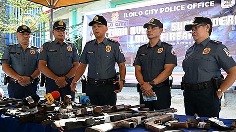 Icpo turns over 140 surrendered firearms in 7 months