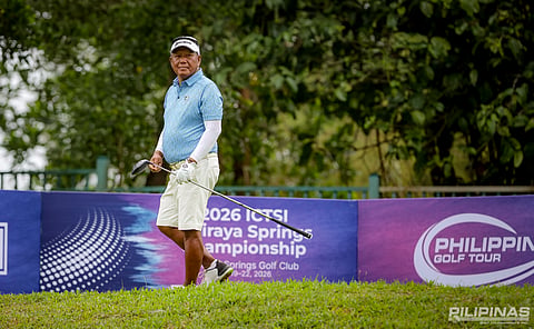 Vintage Lascuña shines with a solid 64, leads Que, Mondilla by 2