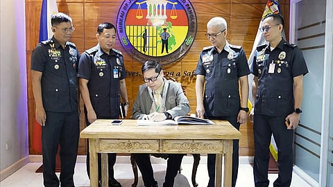 ILOILO. Newly appointed DILG Undersecretary for Public Safety Jed Patrick Mabilog visits the Bureau of Jail Management and Penology national headquarters on May 19, 2026.