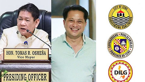 Seares: Cebu City Council and Cebu Provincial Board rules of procedure violate law, SC rulings on job of vice mayor and vice governor, as seen by DILG. Tomas Osmeña, Glenn Soco risk being sanctioned.