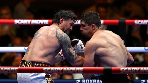 Usyk limpyo gihapon ang rekord