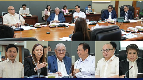 Eli M. Remolona Jr. (lower photo, third from left), chairman of the Financial Stability Coordination Council (FSCC) and governor of the Bangko Sentral ng Pilipinas, leads the council’s quarterly meeting on May 20, 2026. Joining him are (from left) deputy insurance commissioner Arturo S. Trinidad II, treasurer of the Philippines Sharon P. Almanza, Philippine Deposit Insurance Corporation (PDIC) president Roberto B. Tan, Securities and Exchange Commission (SEC) Commissioner Javey Paul D. Francisco, and BSP assistant governor Veronica B. Bayangos.