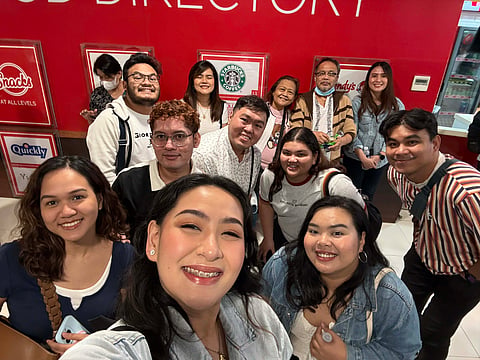 With the Feast Cloverleaf Family at the Grand Easter Feast in MOA Arena.