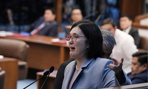 TOO PERSONAL. Sen. Pia Cayetano turns emotional in this May 20, 2026 photo as she recounted her ordeal during the May 13 shooting incident at the Senate. President Ferdinand Marcos Jr. on Friday (May 29, 2026) expressed concern over the current state of the Senate, saying debates have become too personal and have drifted away from professional, issue-based discussions. (PNA photo by Avito Dalan)