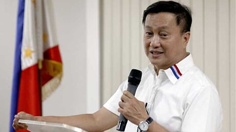 MANILA.  Department of Labor and Employment (DOLE) Secretary Francis Tolentino.