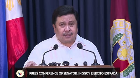 Jinggoy ipadakop tungod sa kasong plunder
