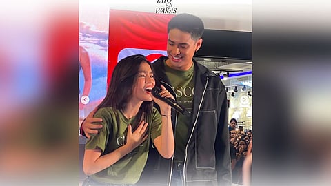 DonBelle nagpakilig sa promo show sa ilang pelikulang “Tayo Sa Wakas” sa Cebu. / Photos: Facebook