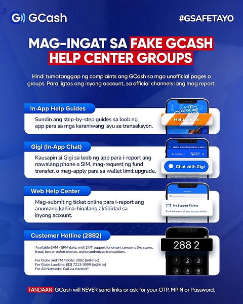 Got a GCash concern? Skip the social media public groups — here’s the safe way to get real help