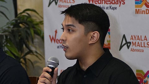 CHAMPIONING DAVAO CACAO. Cacao de Davao founder and chief executive officer Ethan Kyle Lim outlines initiatives to strengthen the local cacao industry during the Habi at Kape Business Forum in Davao City on June 3, 2026. The company supports farmer partners while expanding markets for locally produced chocolate.