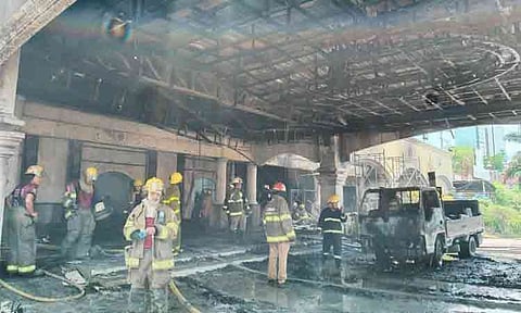 A fire broke out at the Davao Convention and Trade Center along F. Torres St., Davao City on June 8, 2026. Authorities are continuing their investigation into the cause of the blaze, including the possibility of a link to the magnitude 7.8 earthquake that struck the city earlier in the day.