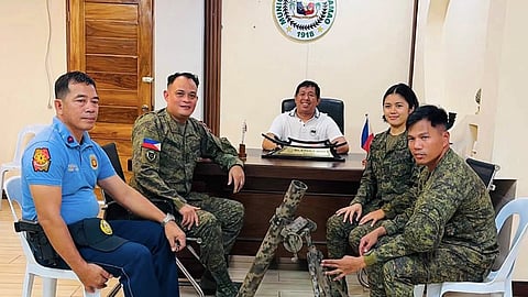 Sulu town hands over second 60-mm mortar as RFGFPCC campaign advances 