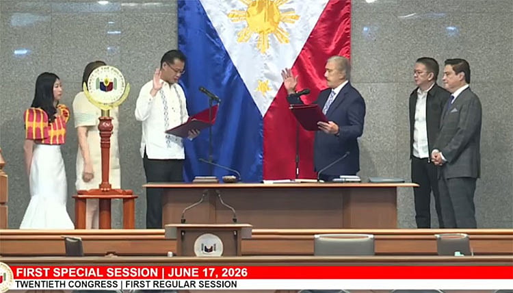 Sherwin Gatchalian formally named as Senate President