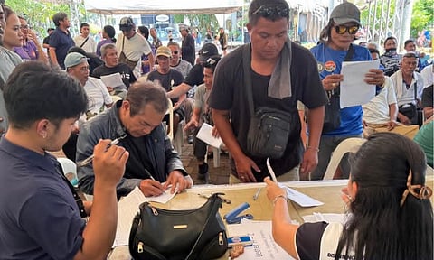 A total of 100 Tricycle Operators and Drivers Association (TODA) members in Davao City started their 15-day community work under the DOLE TUPAD Program on June 1, 2026. The beneficiaries will receive ₱525 daily while assigned to tasks such as cleaning drainage systems and clearing public spaces in their respective barangays.