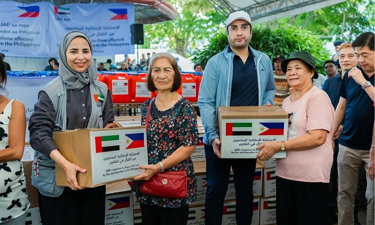 UAE boosts PH quake relief effort