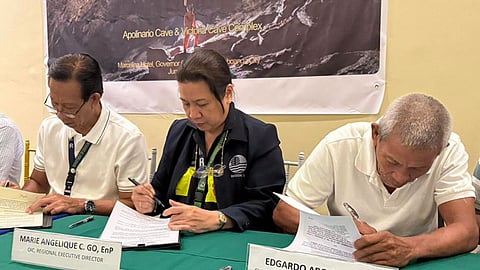 DENR, stakeholders ink pact for cave protection in Zamboanga City