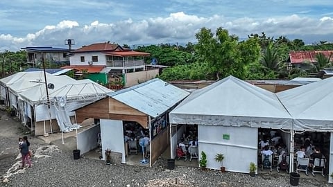 Leaking tent classrooms threaten safety of 380 Cordova students