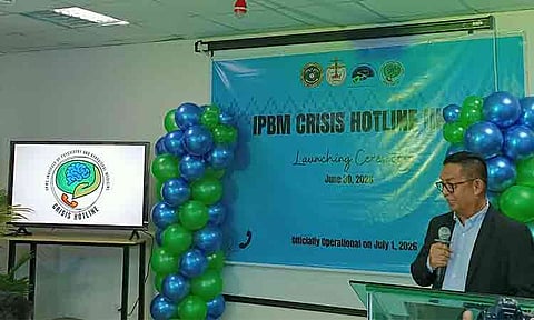 The Southern Philippines Medical Center–Institute of Psychiatry and Behavioral Medicine (SPMC-IPBM) officially launched its Crisis Hotline Unit on Tuesday, June 30, 2026, with operations set to begin on July 1, 2026, strengthening immediate mental health intervention and emotional support services across Davao Region.