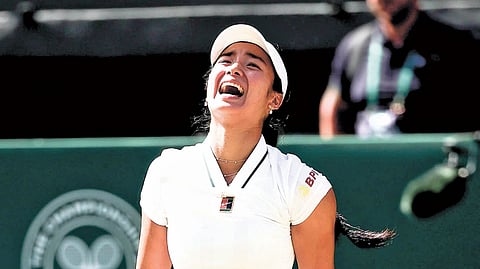 Pagsalig ni Eala nadugangan human sa iyang kampanya sa Wimbledon