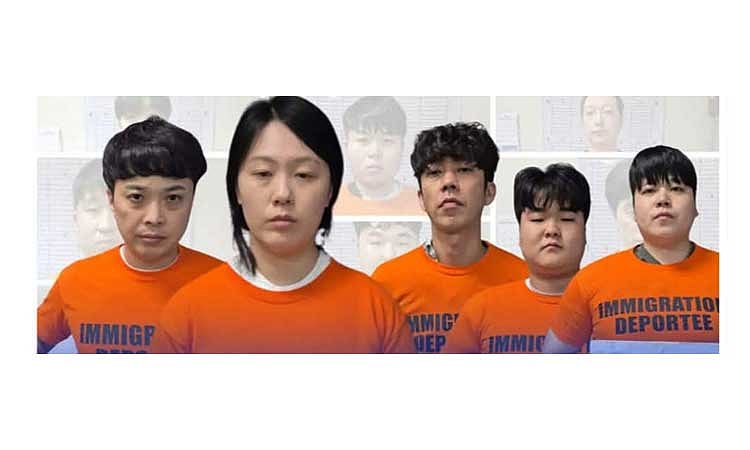 14 Koreans arrested for alleged illegal work