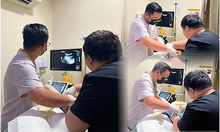 Lapu-Lapu City Hospital nakahimo sa unang ultrasound-guided pigtail catheter insertion