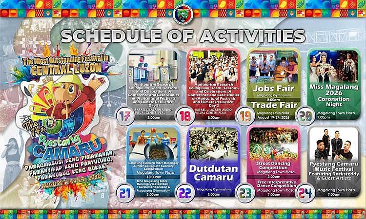 Magalang LGU bares program for Pyestang Camaru 2026