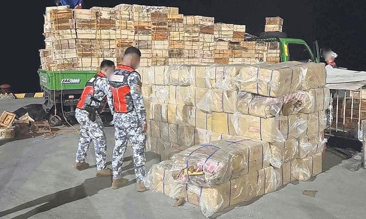 3 arrested as authorities seize P15M contraband in Dumaguete