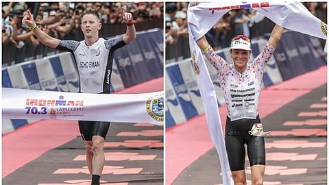 IN PHOTOS: Schoeman, Van Coevorden rule Ironman 70.3 Lapu-Lapu Cebu