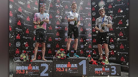 Schoeman's show in Ironman 70.3 Lapu