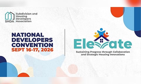 The Subdivision and Housing Developers Association (SHDA) will convene developers, policymakers, financial institutions, and industry stakeholders for its 34th National Developers Convention on September 16–17, 2026, at Marquis Events Place, BGC, in Taguig City, Metro Manila, to exchange strategic insights, discuss policy developments, and explore collaborative solutions for the sector.
