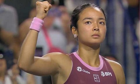 Filipina tennis star Alex Eala (Contributed photo)