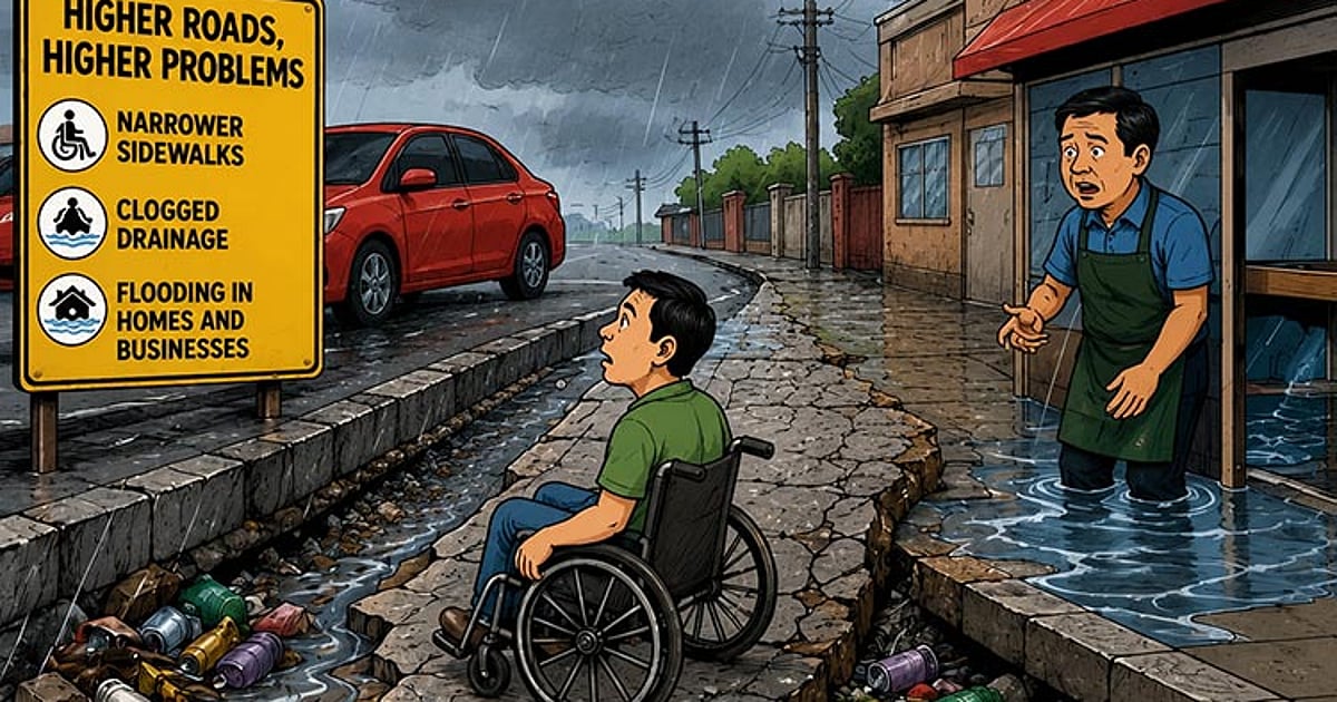 When Cebu City roads keep rising, residents, businesses pay the price