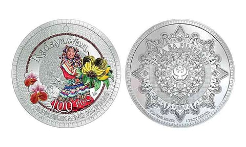 Kadayawan Festival of Davao City as the eighth release in its 12-piece Pista sa Pilipinas P100 commemorative silver coin series, available for purchase at ₱5,000 via the BSP Online Store starting August 20, 2026.