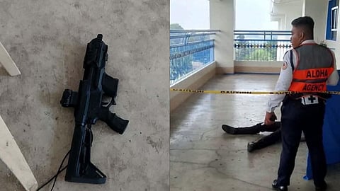 Armas nga gigamit sa ADZU shooting, govt. issued firearm