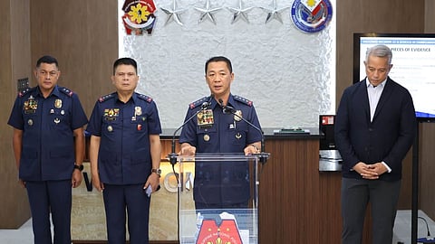 Philippine National Police (PNP) Chief General Jose Melencio Nartatez Jr. 