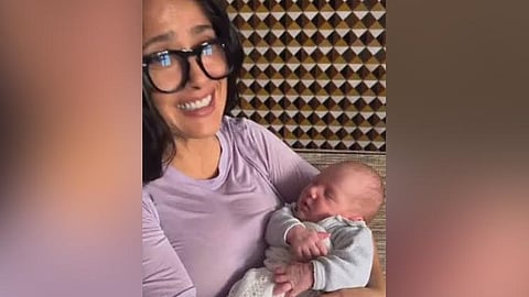 Salma Hayek becomes a grandmother