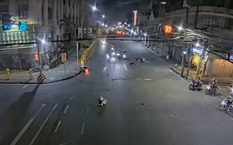 Rider critical after allegedly beating red light in Cebu City

