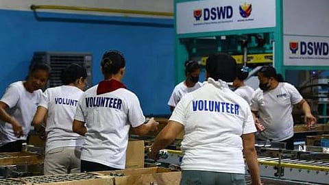 DSWD nangandam sa pagsulod sa bagyong 'Saudel' sa PAR