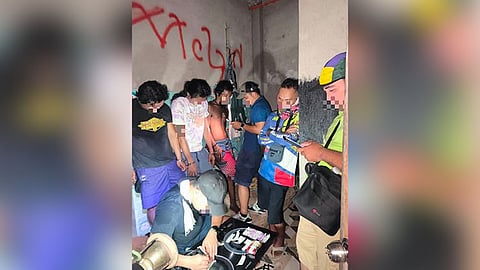 Drug den sa Talisay gibungkag, 3 sikop