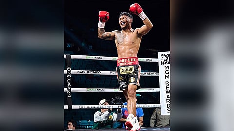 Marcial moaway pagbalik sa pro